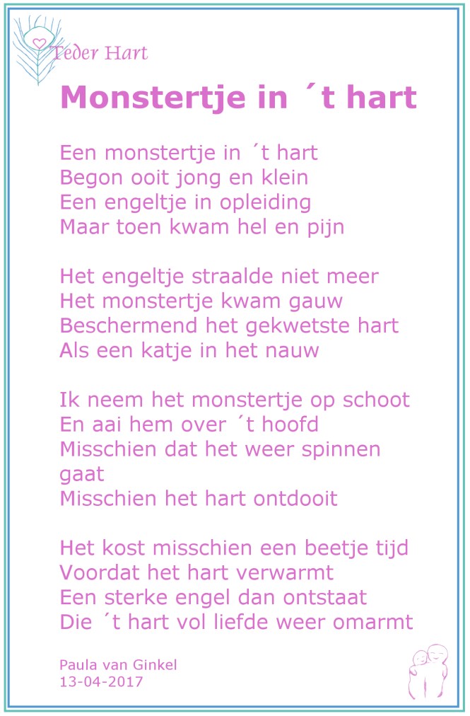 Monstertje in ´t hart